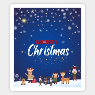 Merry Christmas Sticker